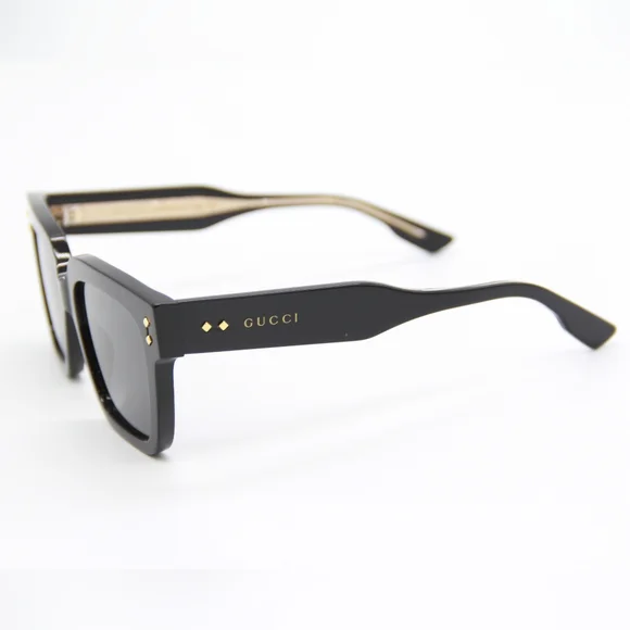 NEW GUCCI GG1084S 001 BLACK UNISEX SUNGLASSES